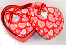 SCATOLA CUORE - SET 3 PZ